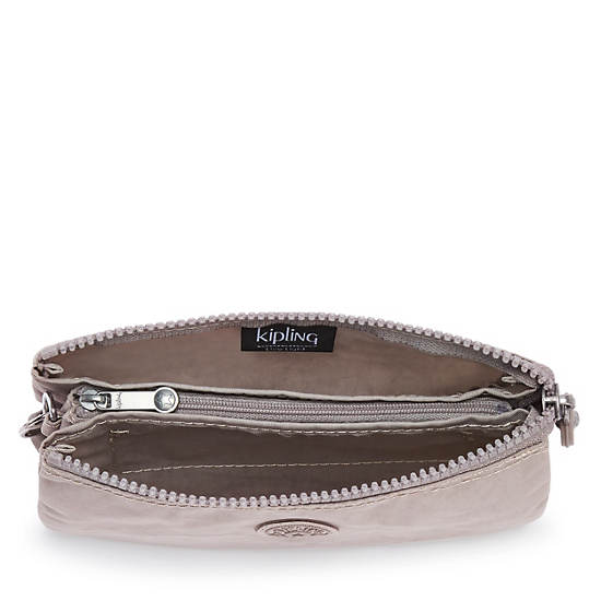 Bolsas Kipling Creativity Large Moda Pouch Beige | MX 2078MQ